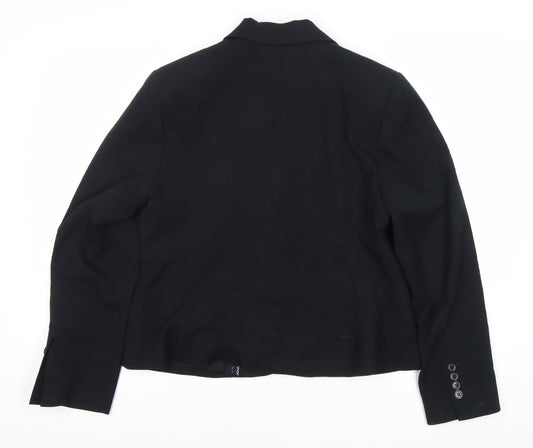 Marks and Spencer Women's Black Blazer Size 14