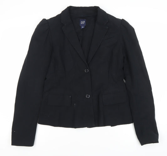 Gap Women's Black Blazer, Size 10, Classic Fit