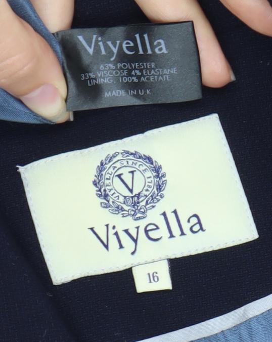 Womens UK Size 16 Viyella Black