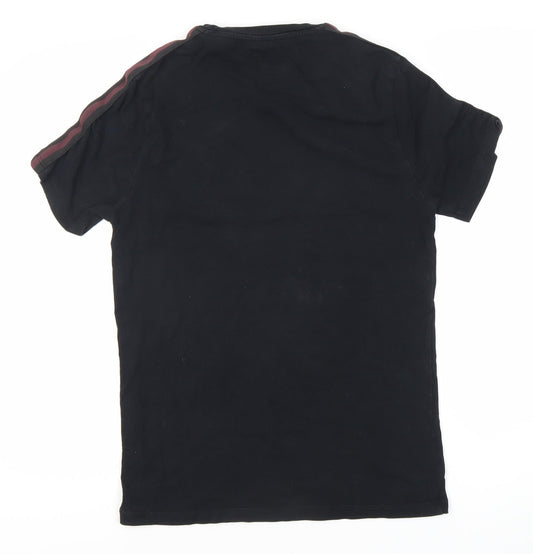 River Island Men's Black Logo T-Shirt M