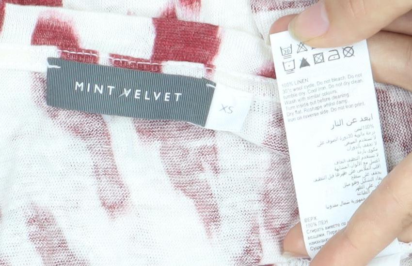 Womens UK Size XS Mint Velvet Multicoloured T-Shirt