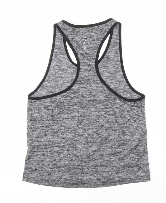 USA Pro Women's Grey Tank Top Size 10, Gym Essential
