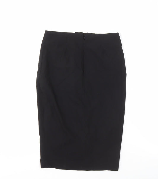 ASOS DESIGN Women's Black Pencil Skirt UK 8
