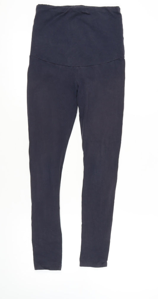 JoJo Maman Bébé Women's Black Cotton Leggings Size S