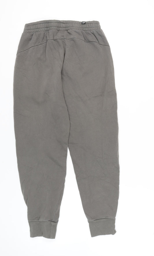 Puma Grey Unisex Joggers - Size S, Activewear Trousers