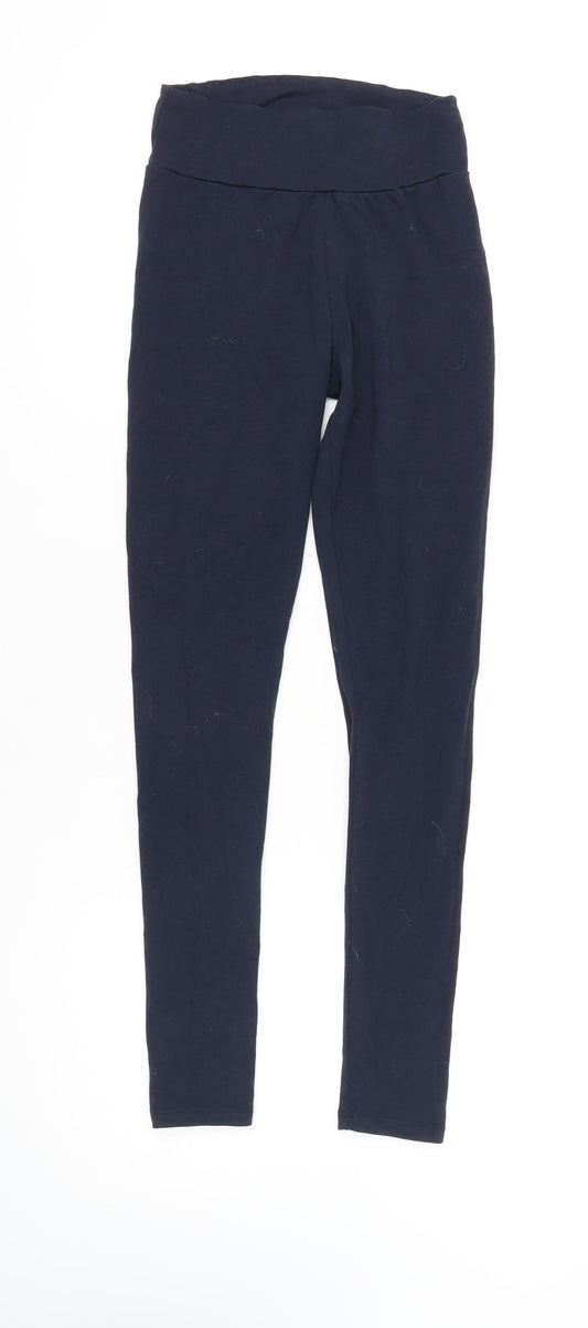 FatFace Women's Blue Ankle Leggings Size 6 Casual