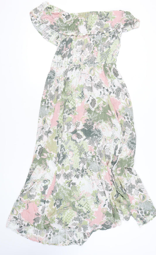 Next Women's Multicoloured Floral Maxi Dress