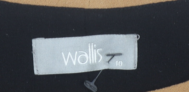 Wallis Women's Black Shift Dress Size 10