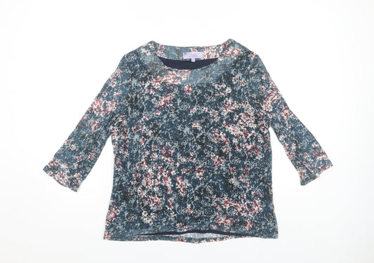 Womens UK Size 12 Honor Millburn Multicoloured Blouse