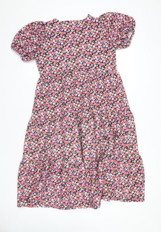 ASOS Women’s Floral Puff Sleeve Dress, Size 6