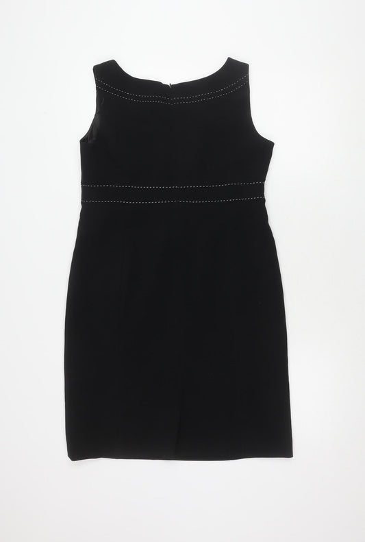 Principles Women Black Size 12 Sleeveless Dress
