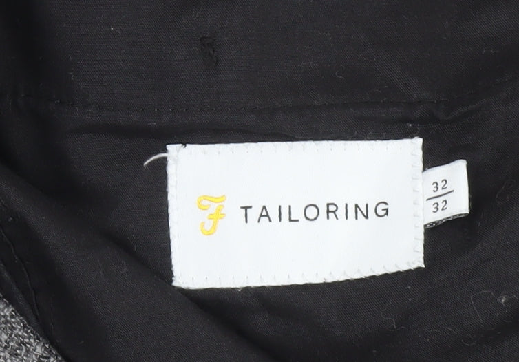 Farah Men's Grey Trousers Size 32 Formal Business