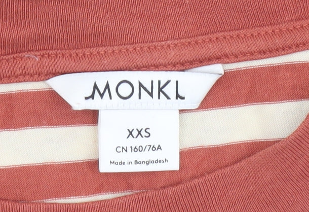 Womens UK Size 2XS Monki Multicoloured T-Shirt