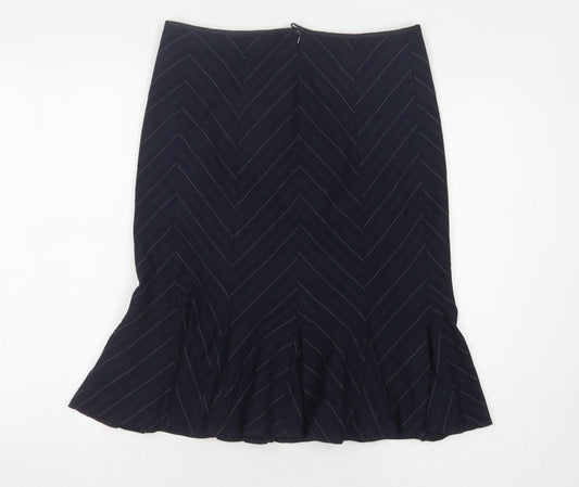 Marks and Spencer Women's Black Trumpet Skirt Size 12