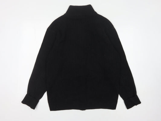 Premier Man Men's Black Full Zip Jumper - M