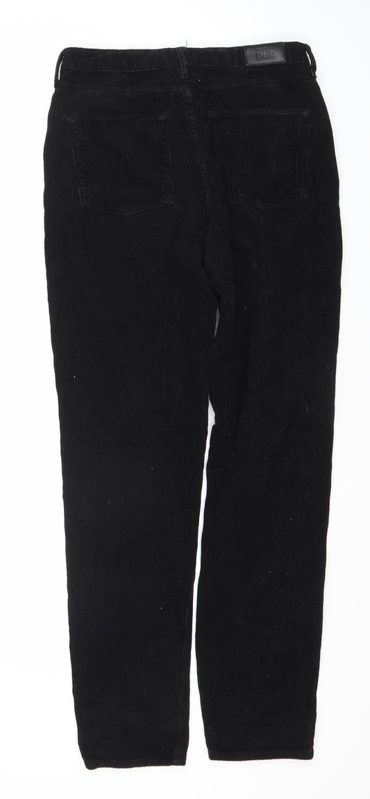 BDG Women's Black Corduroy Trousers Size 12