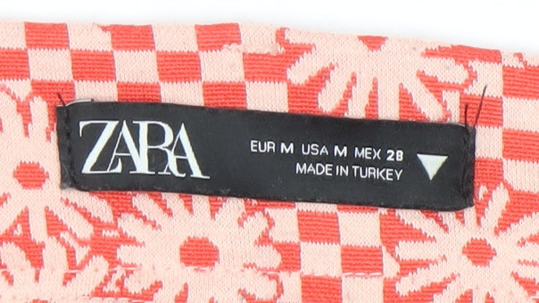 Womens UK Size M Zara Multicoloured Trousers