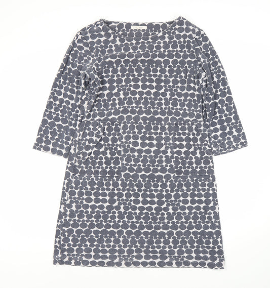 White Stuff Women's Multicoloured Shift Dress Size 10