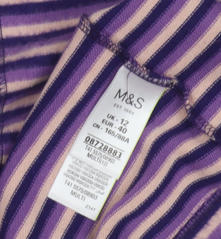 Womens UK Size 12 Marks and Spencer Multicoloured T-Shirt