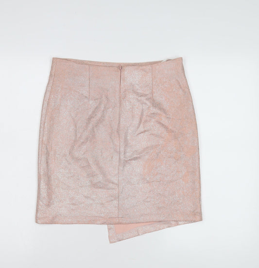 Dorothy Perkins Women's Pink Pencil Skirt, Size 12