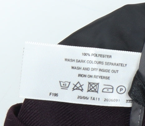 Womens UK Size 20 Isle Classic Fit Black Trousers