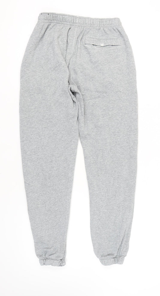 Nike Men's Grey Jogger Trousers, Size S, Elastic Waist
