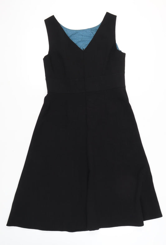 Austin Reed Women's Black Sleeveless Dress Size 12