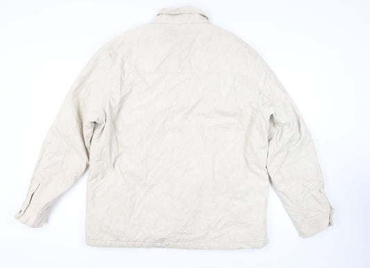 Mens UK Size XL H&M Beige Basic Jacket