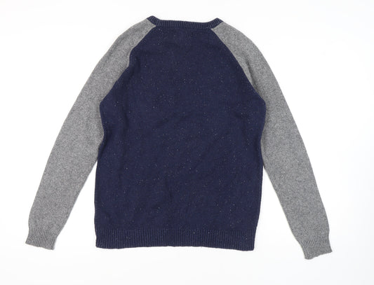 Jack & Jones Men's Blue Pullover Jumper M