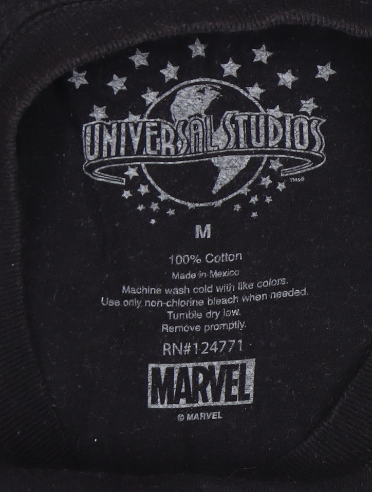 Universal Marvel Men's M Black Deadpool T-Shirt