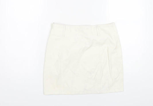Threadbare Women's Ivory Pencil Skirt UK 10 Casual