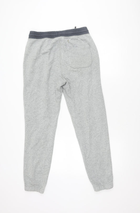 Converse Men's Grey Jogger Trousers Size S