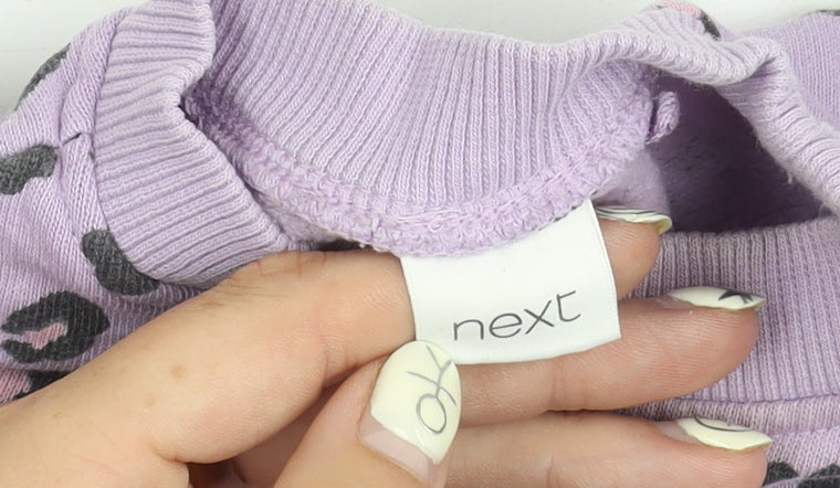 Next Unisex Animal Print Jumper - 12-18 Months, Cotton Blend