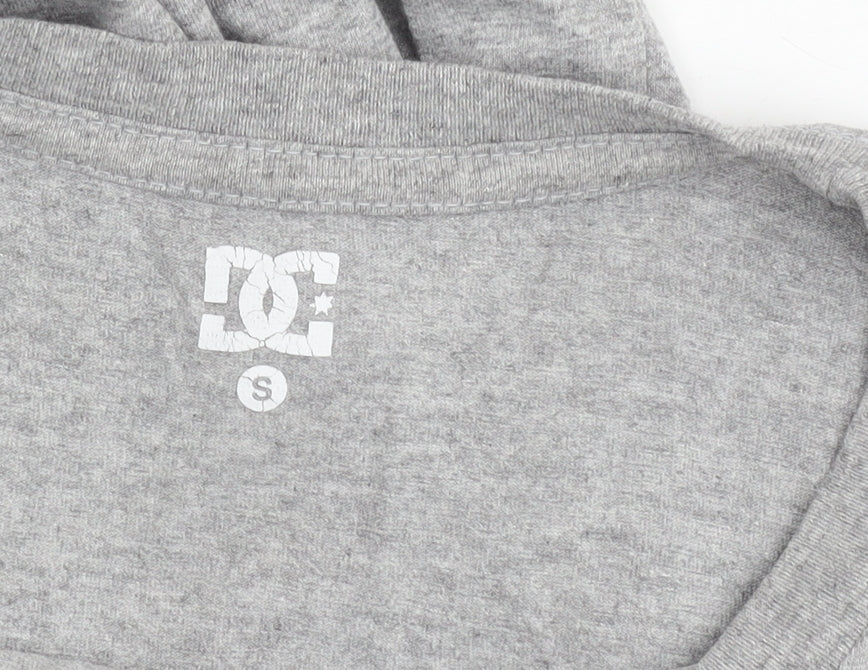 Mens UK Size S DC Grey T-Shirt