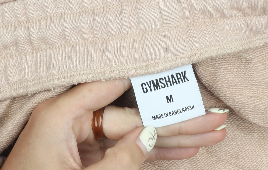 Gymshark Women's Beige Jogger Trousers M