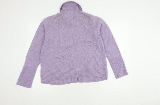 Womens UK Size 16 Marks and Spencer Purple Cardigan Jumper