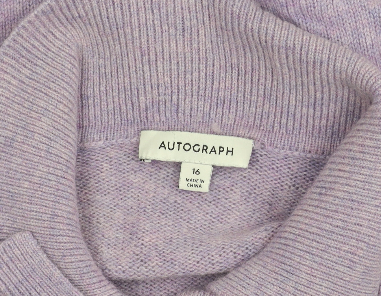 Womens UK Size 16 Marks and Spencer Purple Cardigan Jumper