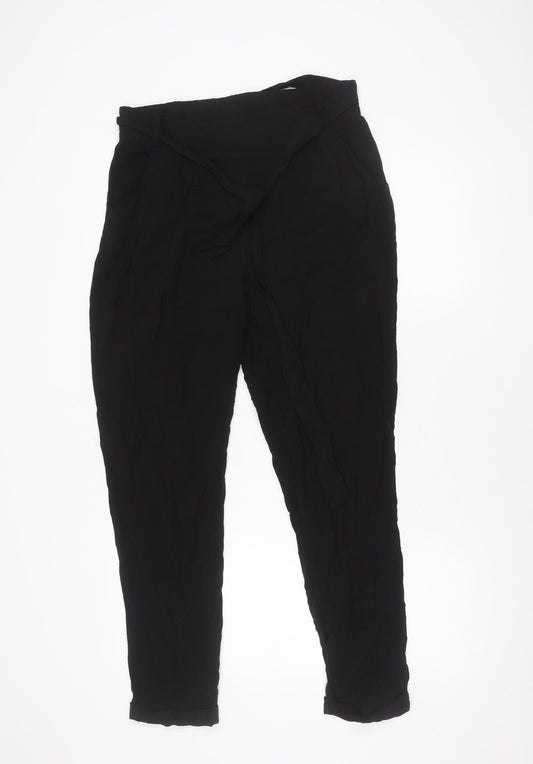 Womens UK Size 12 Dorothy Perkins Black Trousers