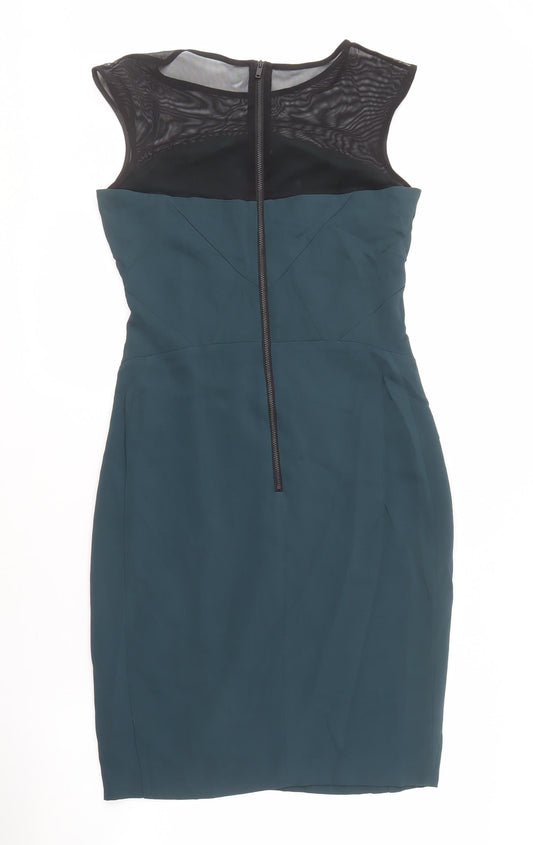 Reiss Women’s Green Dress, Size 10, Sleeveless