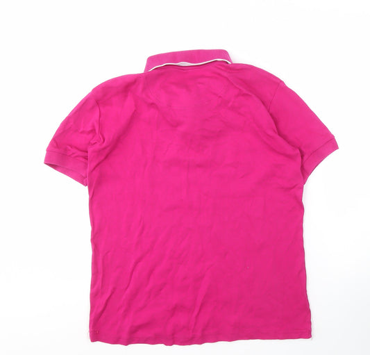 Ralph Lauren Men's Pink Polo Shirt M - Classic Style