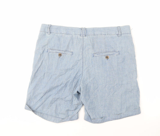 L.O.G.G. Men's Blue Chino Shorts Size M Casual