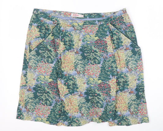 Additional front view of Cath Kidston Women's Multicoloured Floral Skirt, size 14
