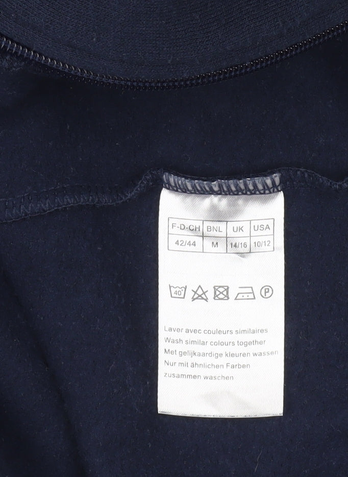 Damart Women's Blue Jacket, Size 14/16, Full Zip