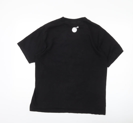 The Hundreds Men's Black Medium Graphic Print T-Shirt