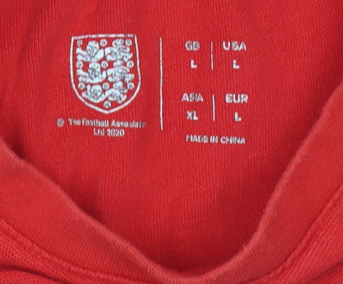 Mens UK Size L Fanatics Red T-Shirt