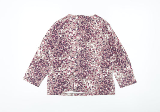 Womens UK Size 14 Eastex Multicoloured Blouse