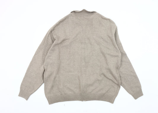 Mens UK Size 2XL Tootal Beige Basic Jacket