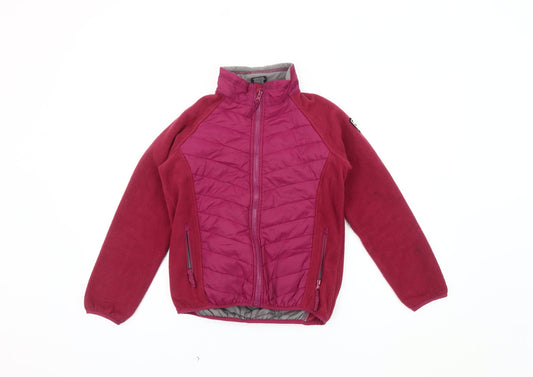 Trespass Girls Red Puffer Jacket - 9-10 Years