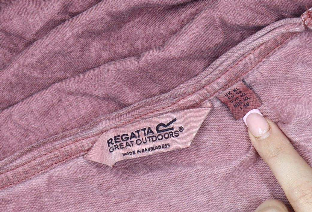 Regatta Men's Red XL Cotton T-Shirt