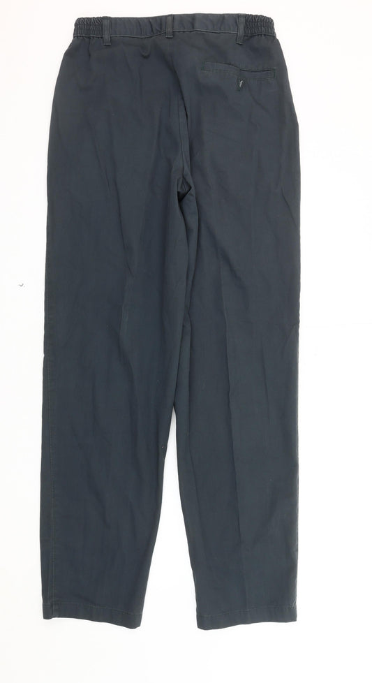 Marks and Spencer Men's Green Trousers L Casual